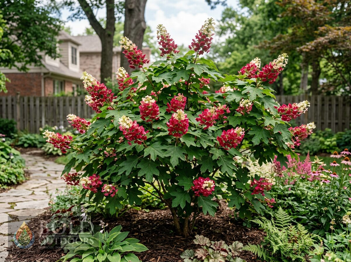 Ruby Slippers Oakleaf Hydrangea