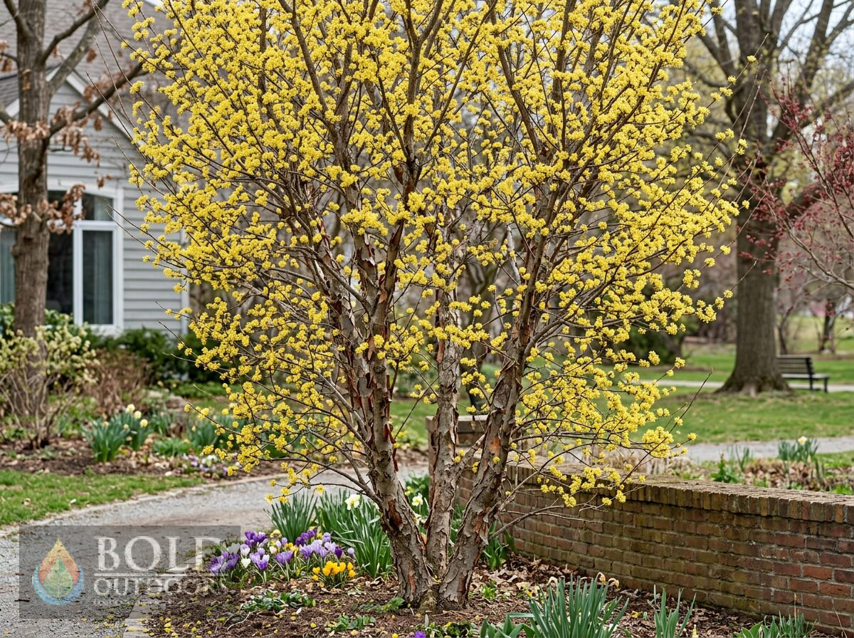 Cornelian Cherry Golden Glory Dogwood