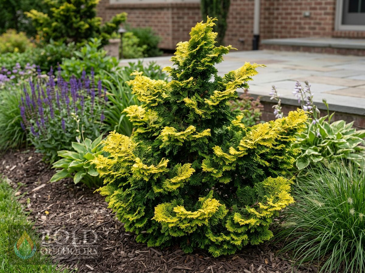 Golden Dwarf Hinoki Cypress