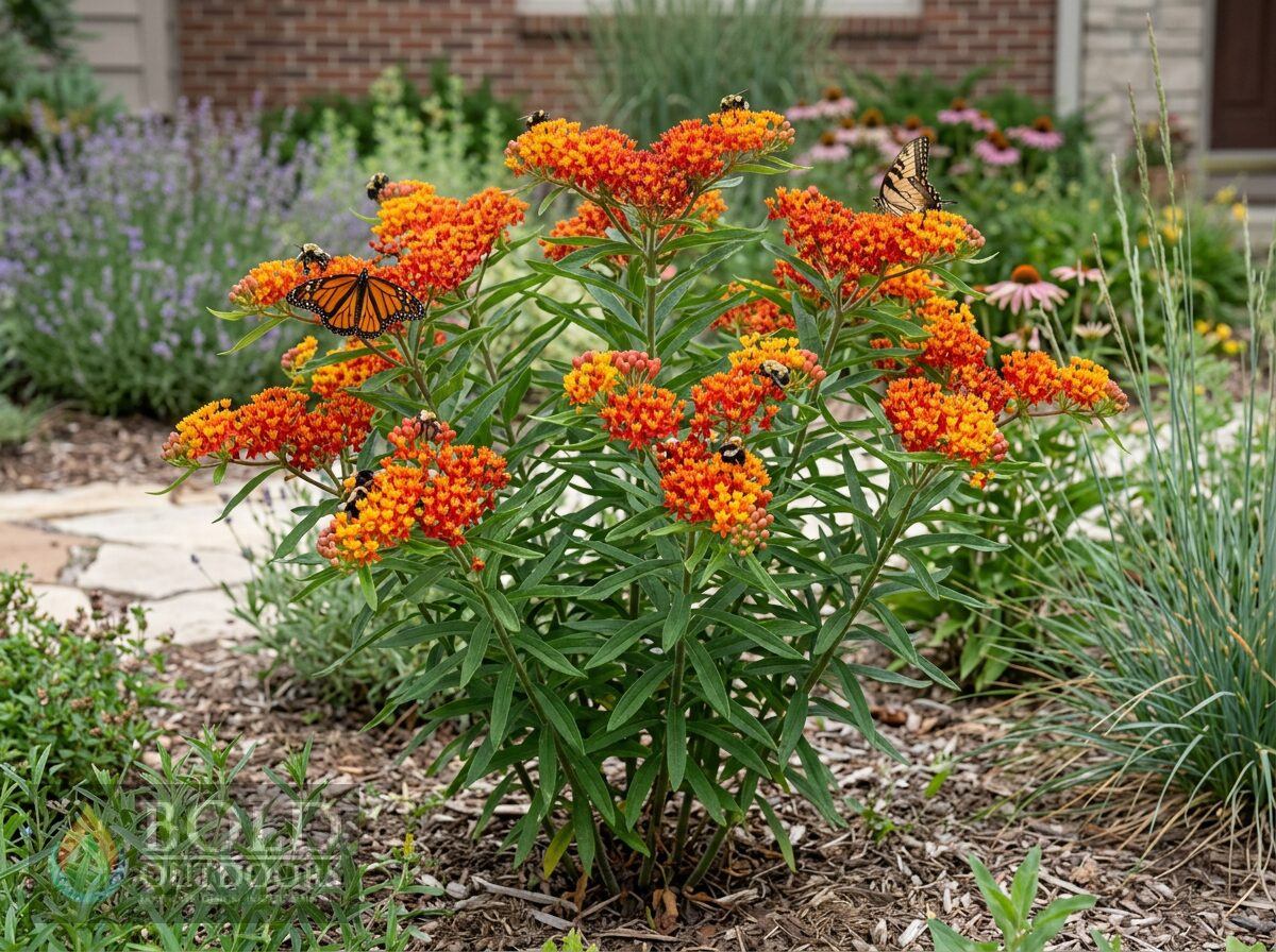 Gay Butterflies Milkweed